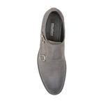 Gordon Rush // Allan Double Monkstrap  // Grey (US: 10.5)