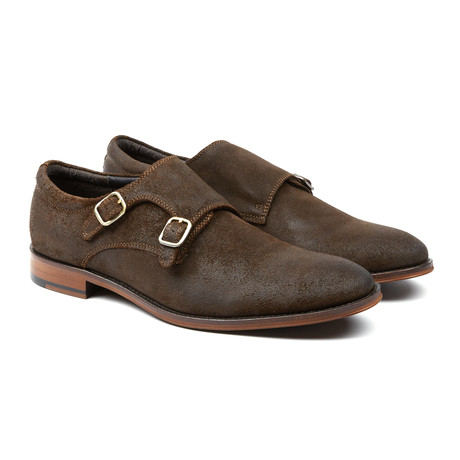 Allan Double Monkstrap // Dark Brown (US: 7)