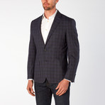 Haven Patch Pocket Blazer // Navy Plaid (US: 36S)