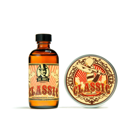 Shaving Soap + Aftershave Set // Classic