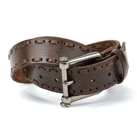 Souled Out // The Duke Belt II // Brown (S: 30-32 Waist)