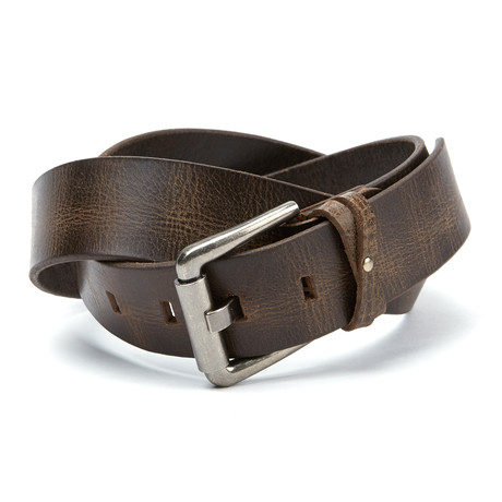 Souled Out // The Marquess Belt // Brown (L: 34-36 Waist)