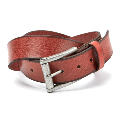 Souled Out // The Bishop Belt // Red (S: 30-32 Waist)