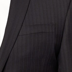 Lane 2 Piece Suit // Navy + Blue Pin Stripe (US: 46R)