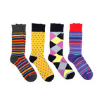 Dress Socks // Argyle Mix // Pack of 4