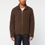 2-In-1 Zip Up Jacket // Brown (2XL)