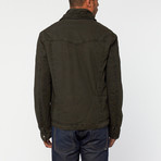 Ottoman Double Collar Jacket // Slate (L)