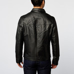 Leather Jacket // Black (L)