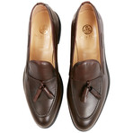 Felix Flair // Leather Tassle Loafer // Brown (US: 10)