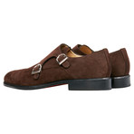 Suede Double Monk // Brown (US: 8)