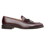 Leather Bow Loafer // Burgundy (US: 8.5)