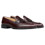 Leather Penny Loafer // Burgundy (US: 10)