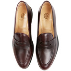 Leather Penny Loafer // Burgundy (US: 10)