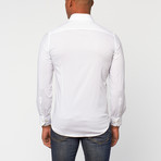 Cotton Slim Fit Dress Shirt // White (US: 17R)