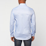 Cotton Slim Fit Dress Shirt // Powder Blue (US: 15R)