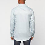 Cotton Slim Fit Dress Shirt // Mist (US: 18.5R)