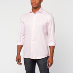 Cotton Slim Fit Dress Shirt // Pink (US: 15.5R)