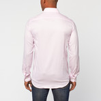 Cotton Slim Fit Dress Shirt // Pink (US: 18.5R)