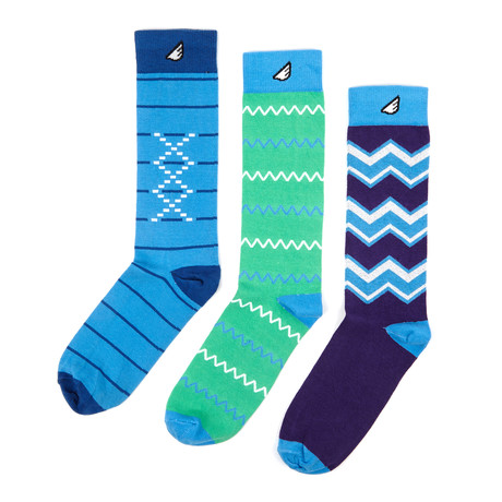 Squiggle + Tres Equis Sock Pack // Set of 3