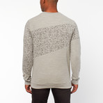 Marvin Colorblock Sweater // Heather Grey (S)