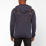 Andre Ombre Hoodie // Heather Navy (L)