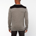 Richmond Fleece Crewneck // Heather Black (S)