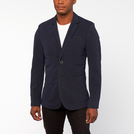 Harris Knit Blazer // Navy (S)