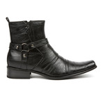 Moto Side Zipper Boot // Black (US: 8)