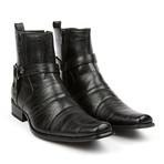 Moto Side Zipper Boot // Black (US: 11)