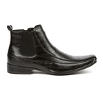 Chelsea Boot + Side Zipper // Black (US: 9)