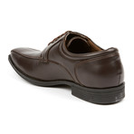 Lace-Up Dress Shoe // Dark Brown (US: 9.5)