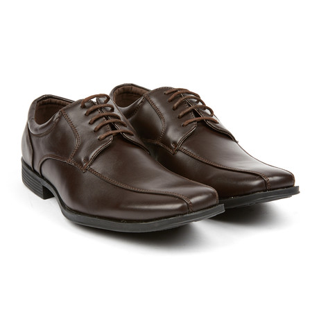 Lace-Up Dress Shoe // Dark Brown (US: 7)