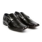 Dress Loafer + Buckle Strap // Black (US: 8.5)