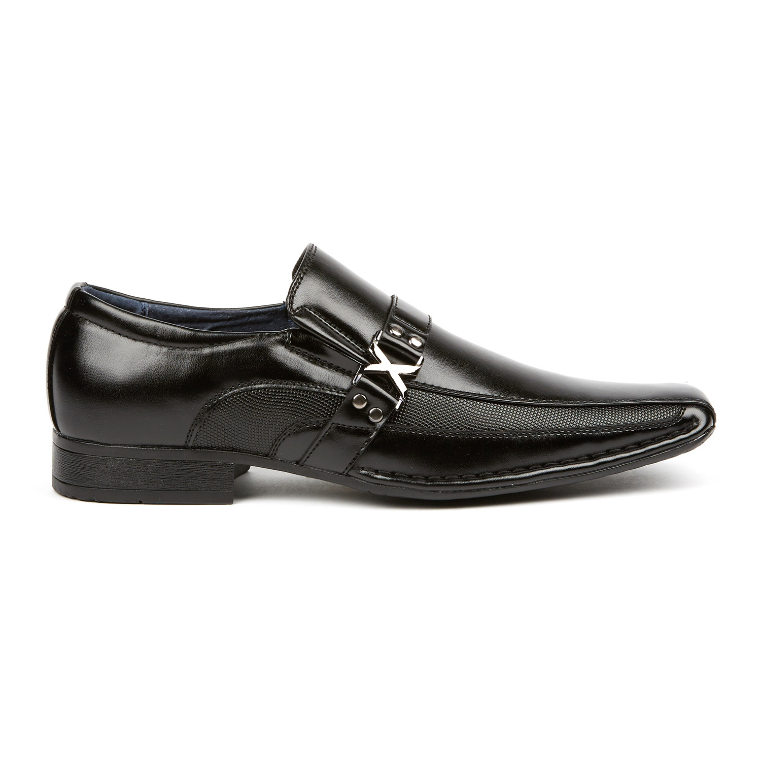Buckle Strap Loafer // Black (US: 8.5) - Bonafini - Touch of Modern