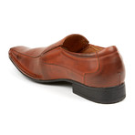 Lizard Print Loafer // Cognac (US: 8.5)