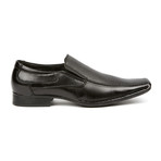 Lizard Print Loafer // Black (US: 7)