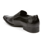 Lizard Print Loafer // Black (US: 7)