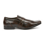 Dress Loafer + Buckle // Dark Brown (US: 8)