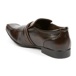 Dress Loafer + Buckle // Dark Brown (US: 8.5)