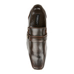 Dress Loafer + Buckle // Dark Brown (US: 11)