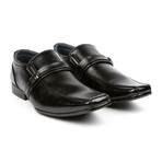 Dress Loafer + Buckle // Black (US: 8.5)