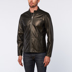 Ivan Reversible Lamb Leather Jacket // Black (3XL)