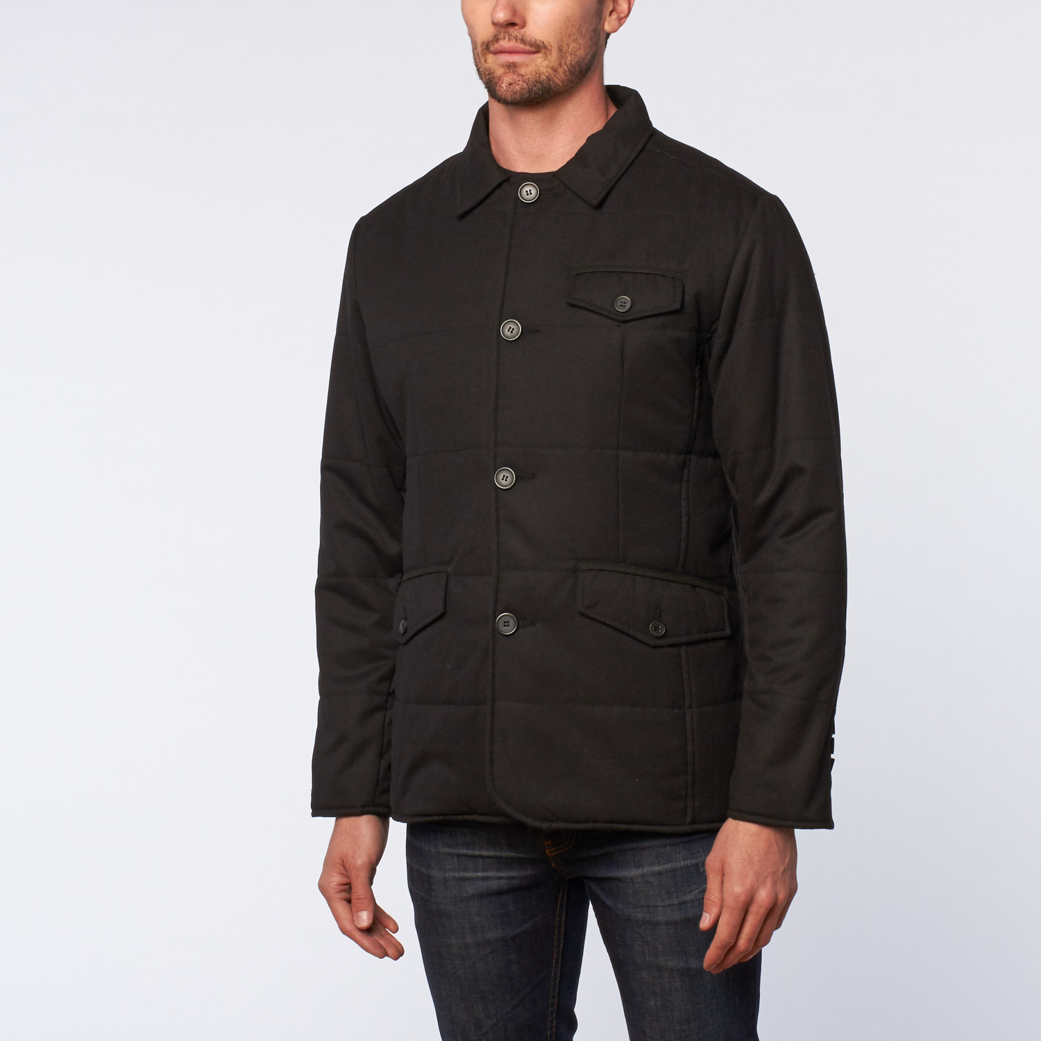 Thinsulate Lined Quilted Jacket // Black (S) - Regency by LaMarque ...