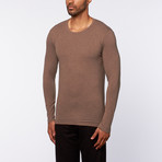 UT Clothing // Long-Sleeve Shirt // Brown Melange (S)