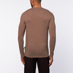 UT Clothing // Long-Sleeve Shirt // Brown Melange (S)
