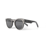 Vista Leather Sunglasses (Black)