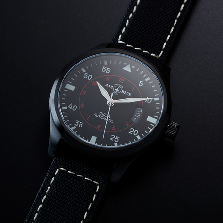 Air Blue Delta Pilot Automatic // DELTAAUTOPVDBLK