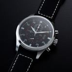 Air Blue Delta Swiss Chronograph Pilot Quartz // DELTACHRONOSSBLK