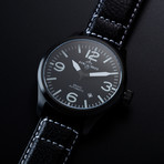 Air Blue Bravo Pilot Automatic // BRAVOAUTOPVDBLKWHT