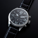 Air Blue Bravo Pilot Chronograph Quartz // BRAVOCHRONOSS